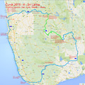 01 - mapa cesty - Sri Lanka 